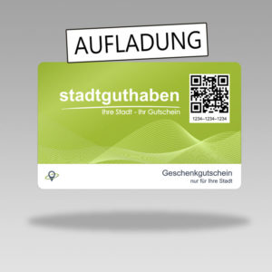 DEMO-Stadtgutschein Aufladung
